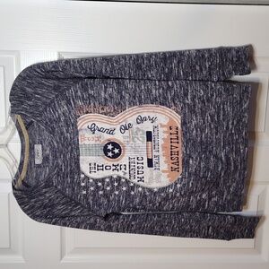 CL3-Grand Ole Opry S Pullover LS Top